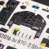 KELIK K32016 JUNKERS JU 87 D/G STUKA - INTERIOR 3D DECAL FOR TRUMPETER KIT 1/32